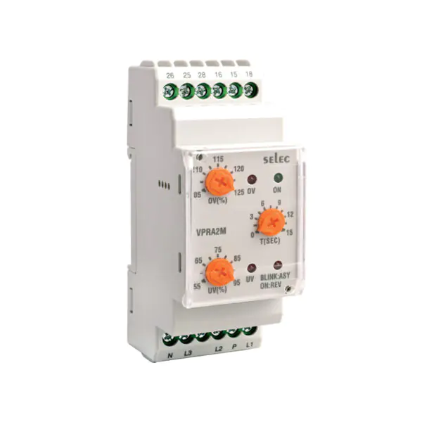 VPRA2M-CE Voltage protection relay for 220V L-N Selec vpra2m 952531a9c159f3cdeb2a7ea8d6e16d52
