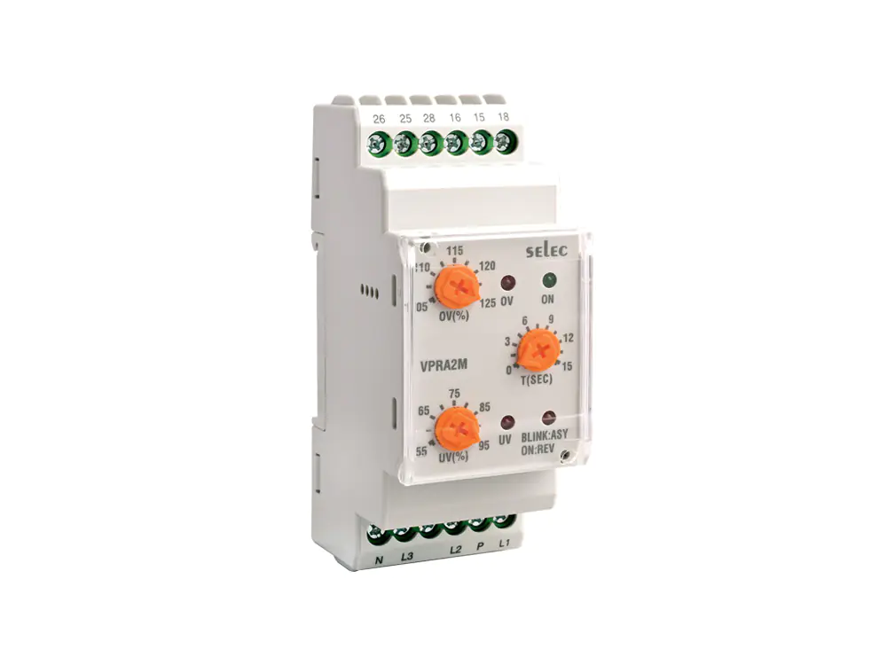 VPRA2M-CE Voltage protection relay for 220V L-N Selec vpra2m 952531a9c159f3cdeb2a7ea8d6e16d52