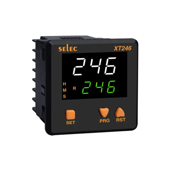XT246A Multifunctional Timer, 9 Time Ranges,72 X 72mm Selec xt246a web 15ebe177079aa08b57e3fe487e3bcd47
