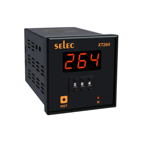 XT264-3 ON DELAY INTERVAL, 6 TIME RANGES, 72X72MM Selec xt264 web 4211c55efc87e1660fba53f77c5b1187
