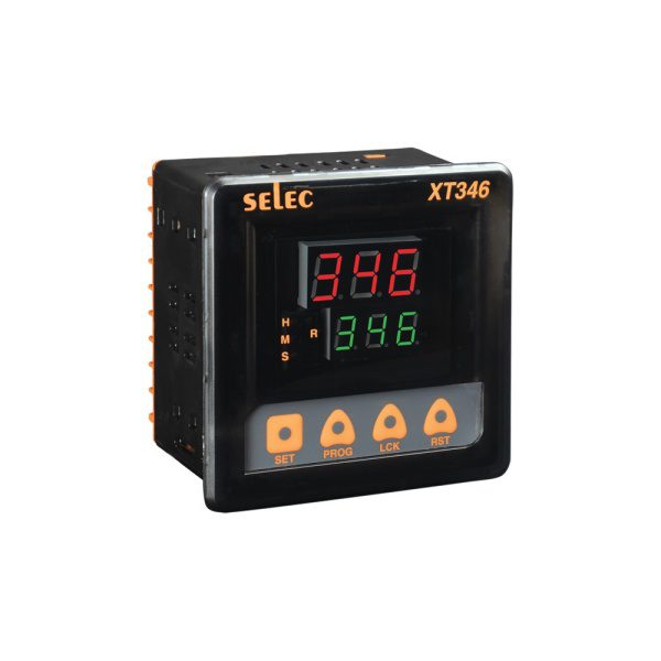 XT346 DUAL DISPLAY, 9 TIME RANGES, 96X96MM Selec xt346 6bf8d2211dc644dafb3f271d5f76d930