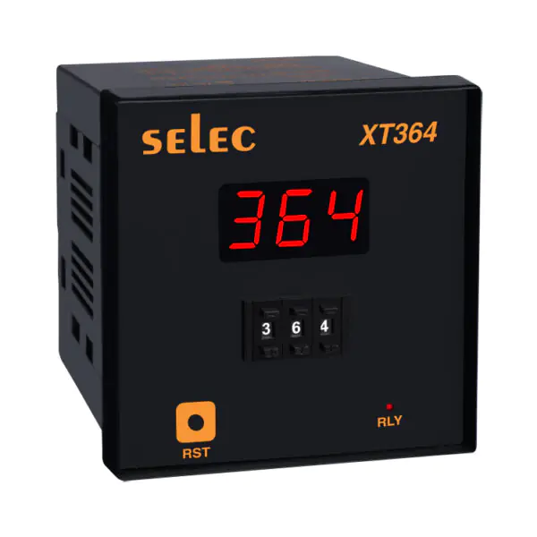 XT364-3 ON DELAY INTERVAL, 6 TIME RANGES, 96X96MM Selec xt364 web 85b00610ec8c5c5a4f40cdd436396ecd