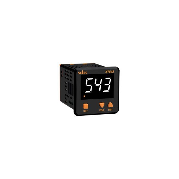 XT543-N SINGLE DISPLAY, 9 TIME RANGES, 48X48MM Selec xt543a web 1a6c64464905c3ee84dfb12d8e022cf8