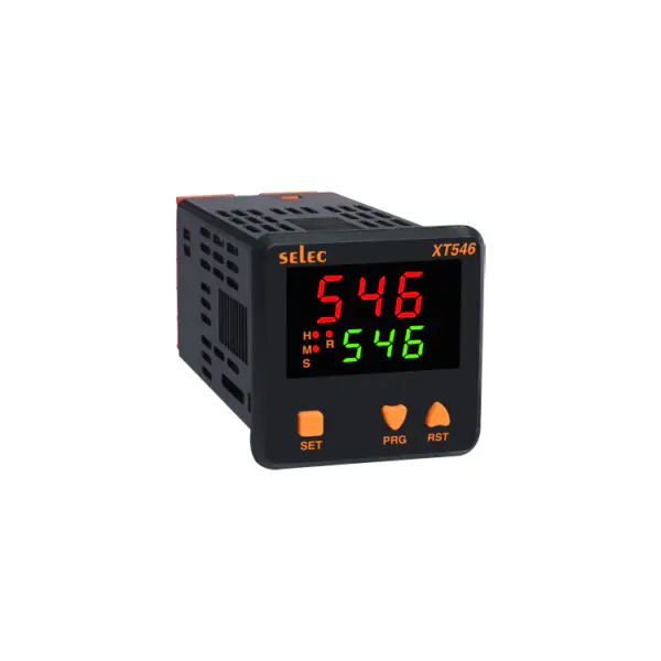 XT546BX DUAL DISPLAY, 9 TIME RANGES, SHORTH DEPTH, 48X48MM Selec xt546bx web 45316b7e8fda956142ea084ee0008770
