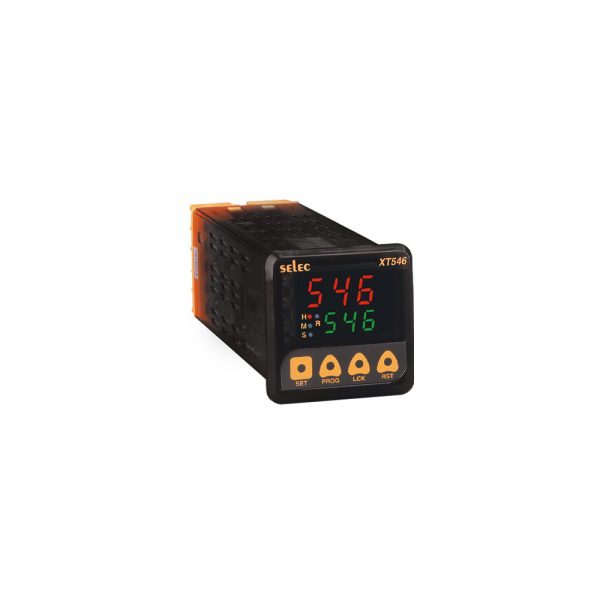 XT546 DUAL DISPLAY, 9 TIME RANGES, 48X48MM Selec xt546 d3533df6d55ea54c990d19ce85bd49be
