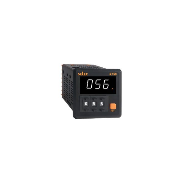 XT56A Thumbwheel Timer with On delay Interval function, 48 48 mm Selec xt56a web af6b9f2b3733096d80511b88ceb4472b
