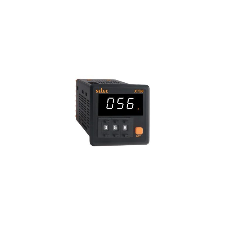 XT56A Thumbwheel Timer with On delay Interval function, 48 48 mm Selec xt56a web af6b9f2b3733096d80511b88ceb4472b