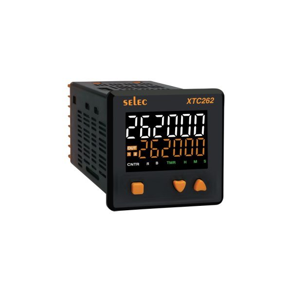 XTC262 MULTIFUNCTION DIGITAL TIMER PROGRAMMABLE COUNTER Selec xtc262 right web b4c0bde6e72d78e256894be09df030f9