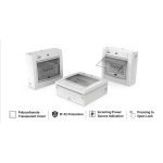 GPDSN29W11 4Way SPN Grey White Distribution Box DB Polycab cliq db
