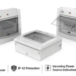 GPDSN29W11 4Way SPN Grey White Distribution Box DB Polycab cliq db