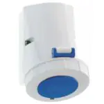 16 20 Amp 3 Pin Surface Mounting Socket Neptune Bals Water Tight IP-67 1133 Image