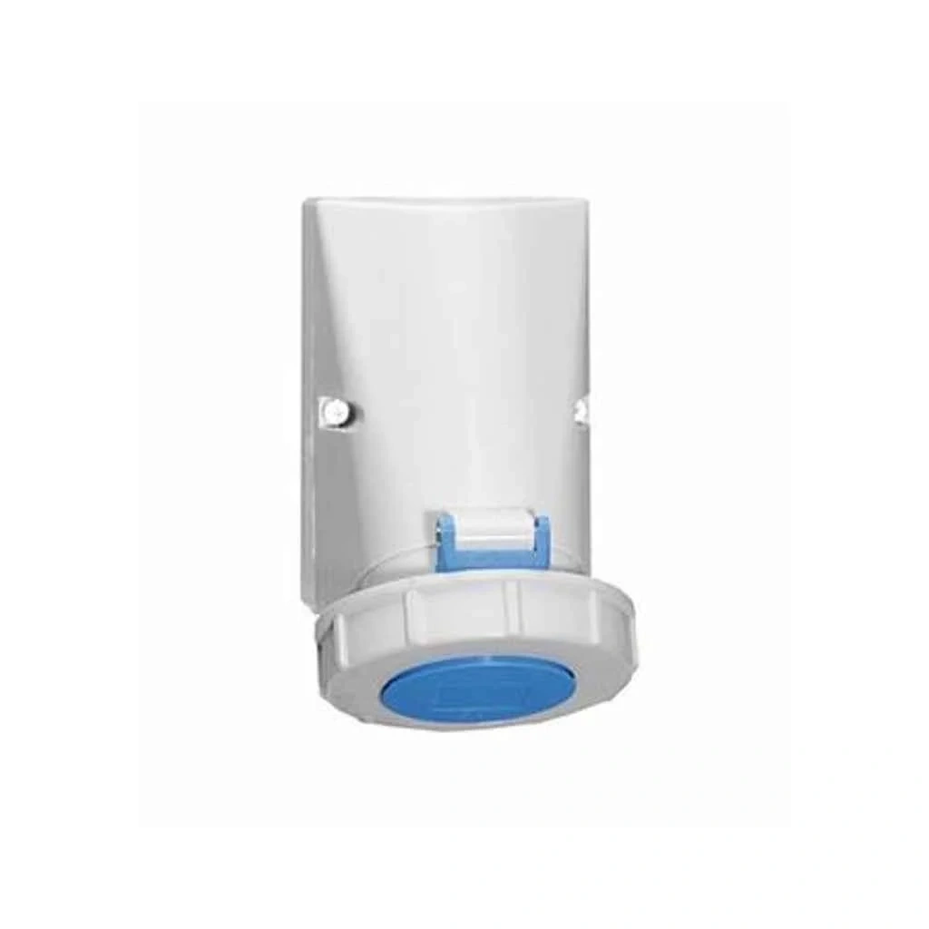 125 Amp 5 Pin Surface Mounting Socket Neptune Bals Water Tight IP-67 11447 Image