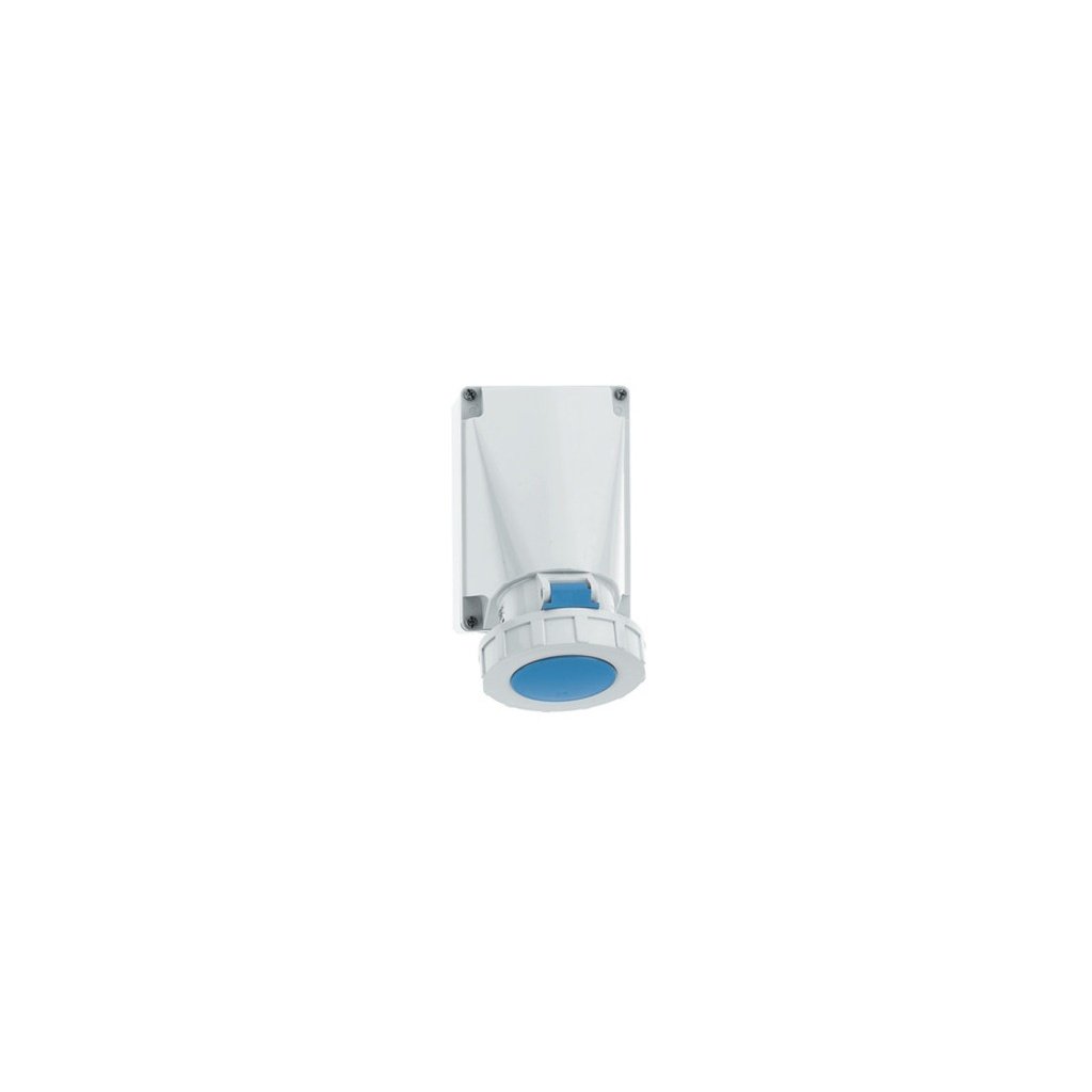 63 Amp 3 Pin Surface Mounting Socket Neptune Bals Water Tight IP-67 1157 Image