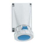 63 Amp 3 Pin Surface Mounting Socket Neptune Bals Water Tight IP-67 1157 Image