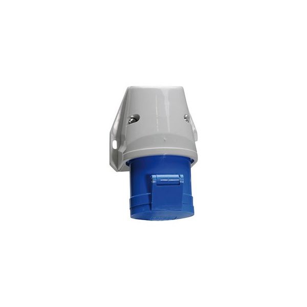 32 Amp 3 Pin Surface Mounting Socket Neptune Bals Splash Proof IP-44 11651 Image