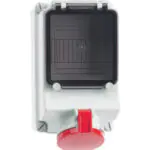 63 Amp 5 Pin Surface Mounting Neptune Bals Splash Proof IP-44 15036 Image