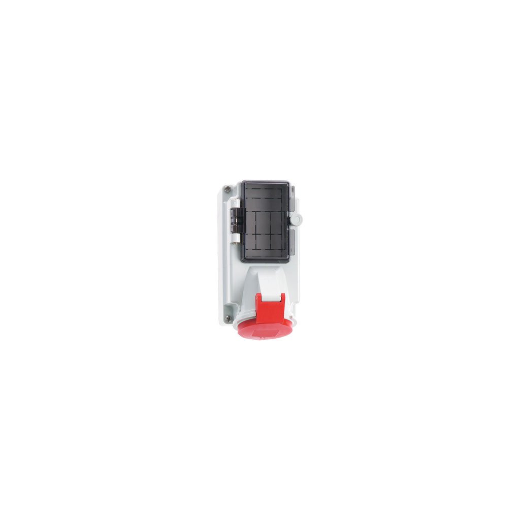 16 20 Amp 5 Pin Surface Mounting Neptune Bals Splash Proof IP-44 15059 15059 socket outlet with mcb provision ip 44 5 pin
