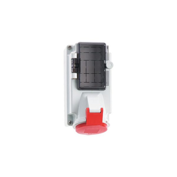 16 20 Amp 5 Pin Surface Mounting Neptune Bals Splash Proof IP-44 15059 15059 socket outlet with mcb provision ip 44 5 pin
