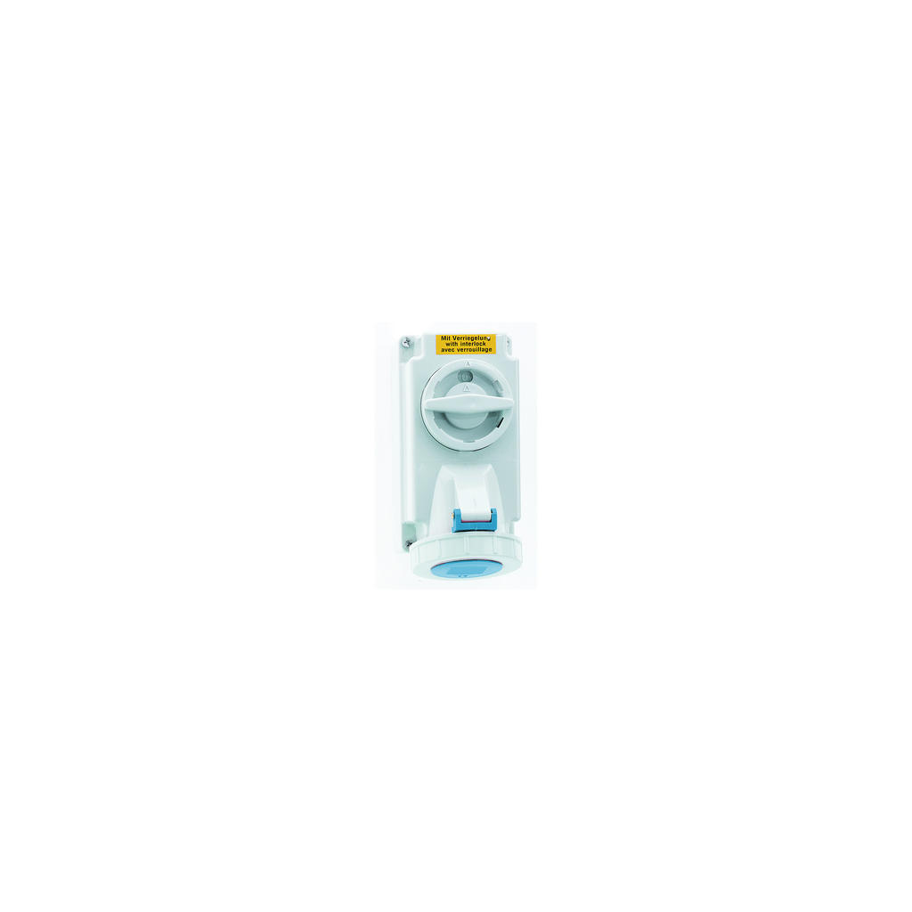16 20 Amp 3 Pin Surface Mounting Neptune Bals Water Tight IP-67 1600 Image