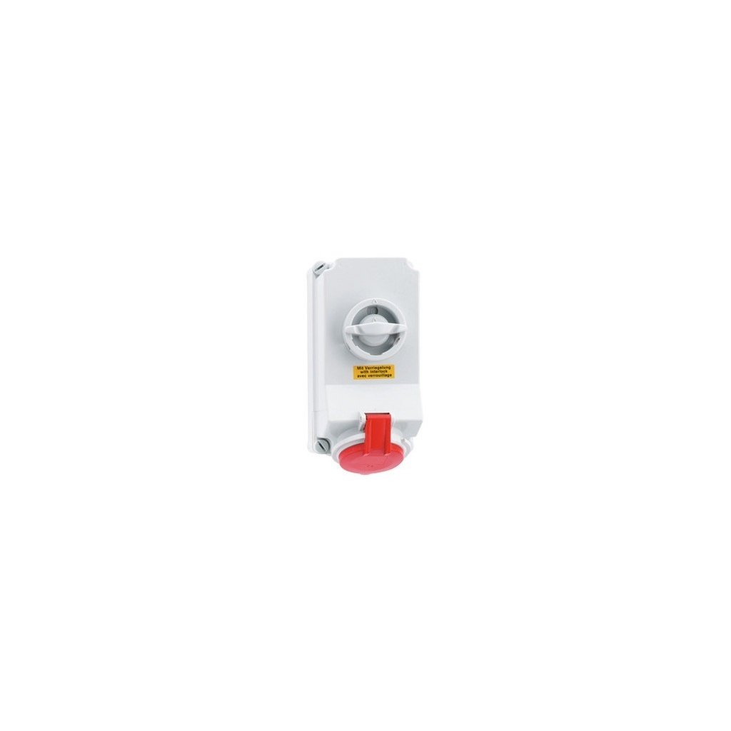 32 Amp 5 Pin Surface Mounting Neptune Bals Splash Proof IP-44 16043 Image