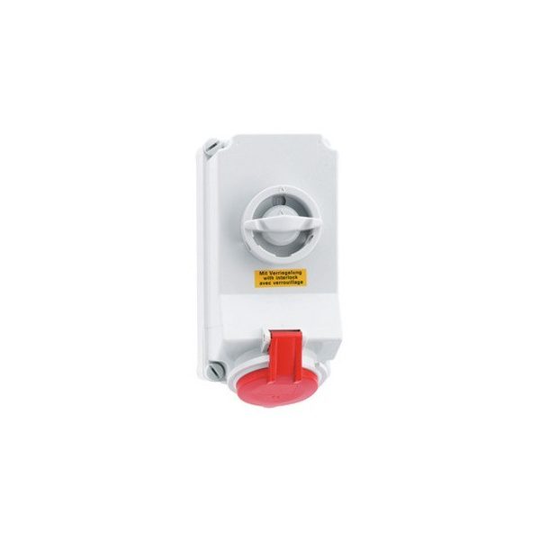 32 Amp 5 Pin Surface Mounting Neptune Bals Splash Proof IP-44 16043 Image
