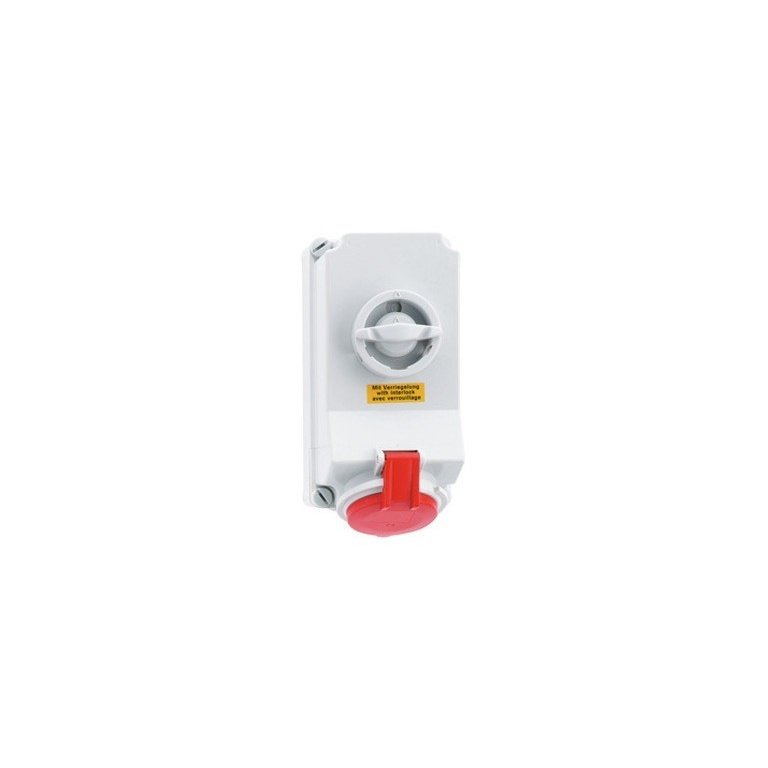 32 Amp 5 Pin Surface Mounting Neptune Bals Splash Proof IP-44 16043 Image