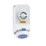 32 Amp 3 Pin Surface Mounting Neptune Bals Water Tight IP-67 16104 16104 sitched socked interlocked ip 67 3 pin