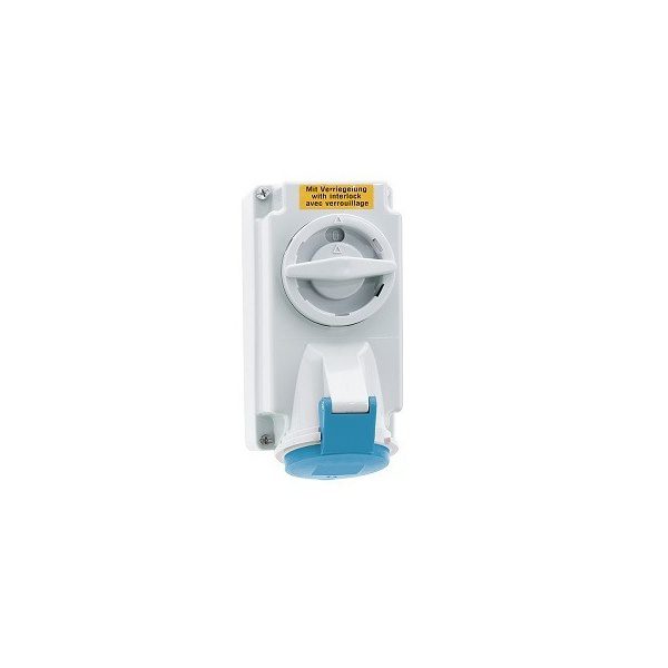 16 20 Amp 3 Pin Surface Mounting Neptune Bals Splash Proof IP-44 1619 1619 sitched socket interlocked ip 44 3 pin