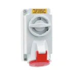 32 Amp 4 Pin Surface Mounting Neptune Bals Splash Proof IP-44 16596 Image