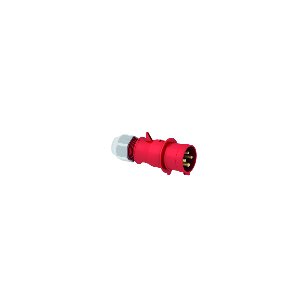 32 Amp 4 Pin Plug Neptune Bals Splash Proof IP-44 21017 Image