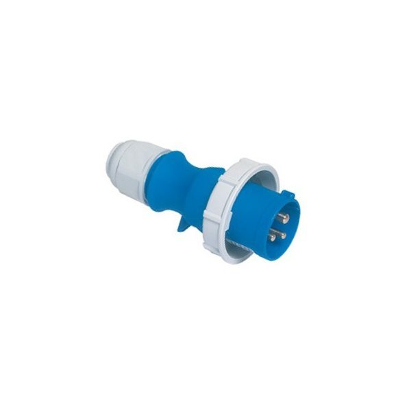 16 20 Amp 3 Pin Plug Neptune Bals Water Tight IP-67 210576 Image