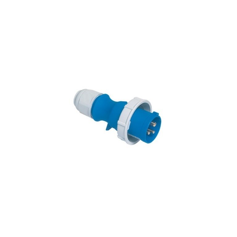 16 20 Amp 3 Pin Plug Neptune Bals Water Tight IP-67 210576 Image