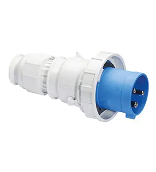 125 Amp 3 Pin Plug Neptune Bals Water Tight IP-67 2191 2181 plug ip 67 3 pin