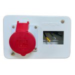 32 Amp 5 Pin Domestic AC Industrial Outlet Splash Proof IP 44 Neptune Bals 3202 Image