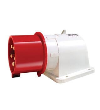 40 32 Amp 5 Pin Domestic AC Industrial Outlet Splash Proof IP 44 Neptune Bals 2600 Image