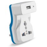6A 13A USB International Multi Plug With Indicator 4035 Image