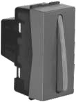 4907 20A 1W Switch Graphit Grey SLIMZ Lisha 4907 Image