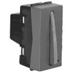20A 1W Switch With Indicator Graphit Grey SLIMZ Lisha 4908 Image