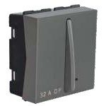32A DP Switch With Indicator Graphit Grey SLIMZ Lisha 4910 Image