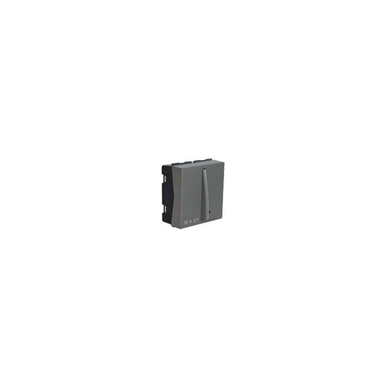 32A DP Switch With Indicator Graphit Grey SLIMZ Lisha 4910 Image