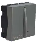 32A DP Switch With Indicator Graphit Grey SLIMZ Lisha 4910 Image