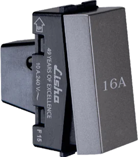 1M 20A 1way Switches Graphit Grey Special 7 Lisha 7007 Image