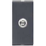 1M TV Antena Sockets Coaxial 40-862 MHz Graphit Grey Special 7 Lisha 7023 Image