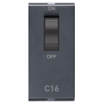 1M C16A SP MCB Graphit Grey Special 7 Lisha 7033 Image