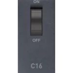 1M C16A SP MCB Graphit Grey Special 7 Lisha 7033 Image