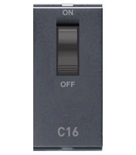 1M C16A SP MCB Graphit Grey Special 7 Lisha 7033 Image