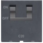 2M C25A DP MCB Graphit Grey Special 7 Lisha 7045 Image
