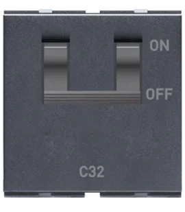 7046 2M C32A DP MCB Graphit Grey Special 7 Lisha 7046 Image