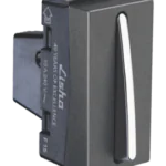 10A 1W Switch With Indicator Graphit Grey Slimz Lisha 7401 Image