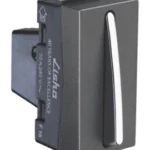 Bell Push Switch With Indicator Graphit Grey Slimz Lisha 7403 Image